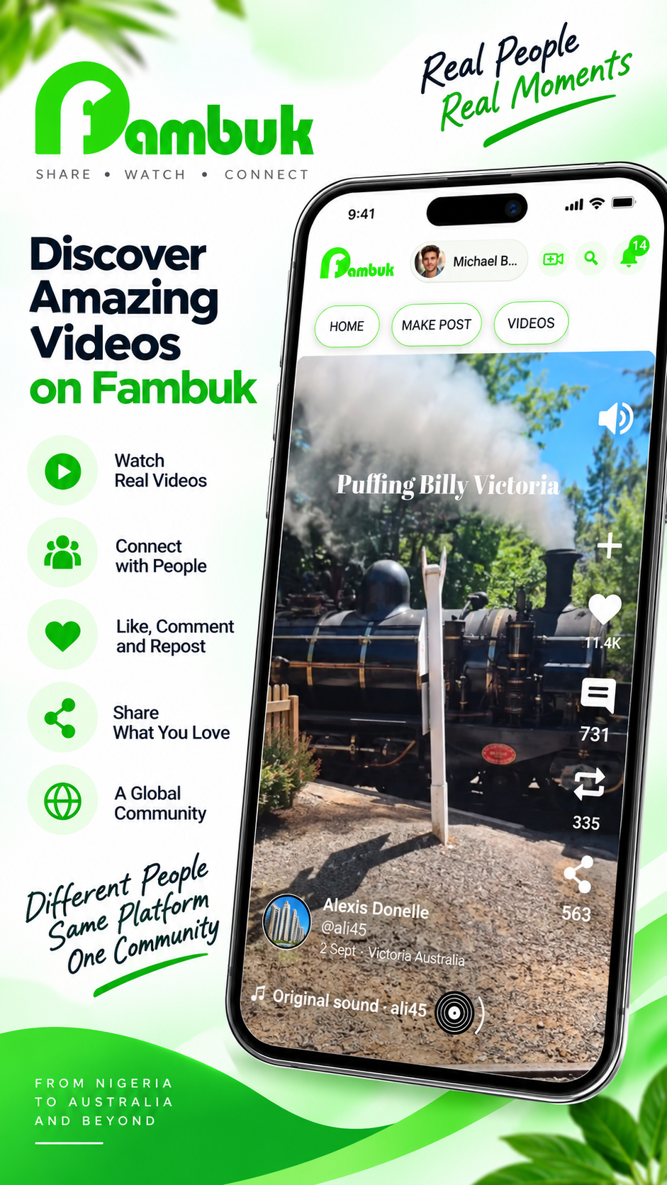 Discover and watch videos on Fambuk